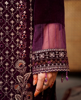 embroidered dress fashion detail