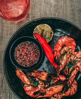 spicy grilled chicken food