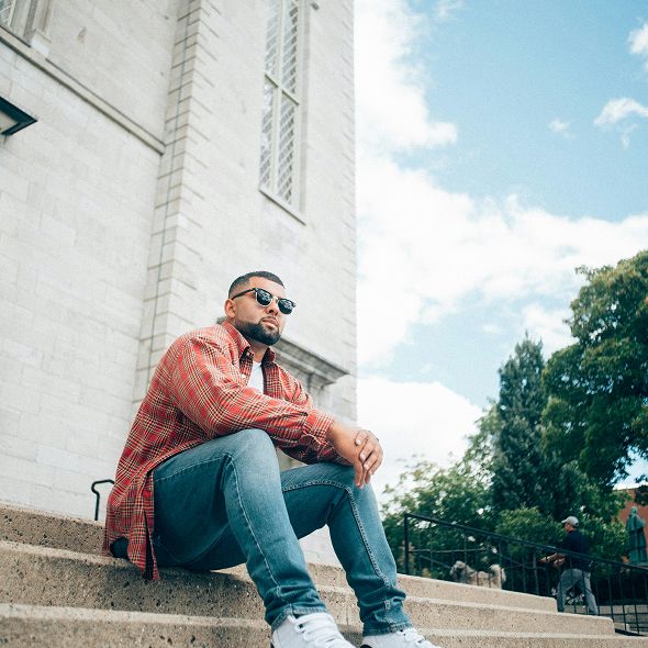 man urban lifestyle portrait
